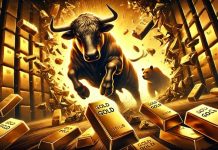 Giá vàng tăng 170 USD/oz, giá bạc nhảy 8%